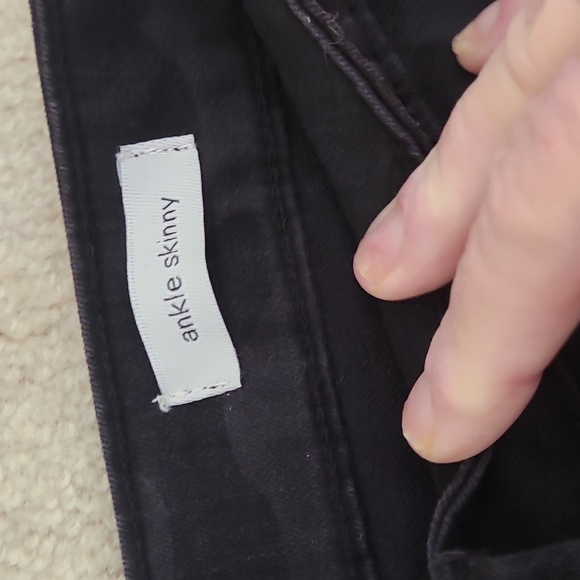 NWT Social Standard by Sanctuary size 10 Black/Camo Jeans - Picture 5 of 10